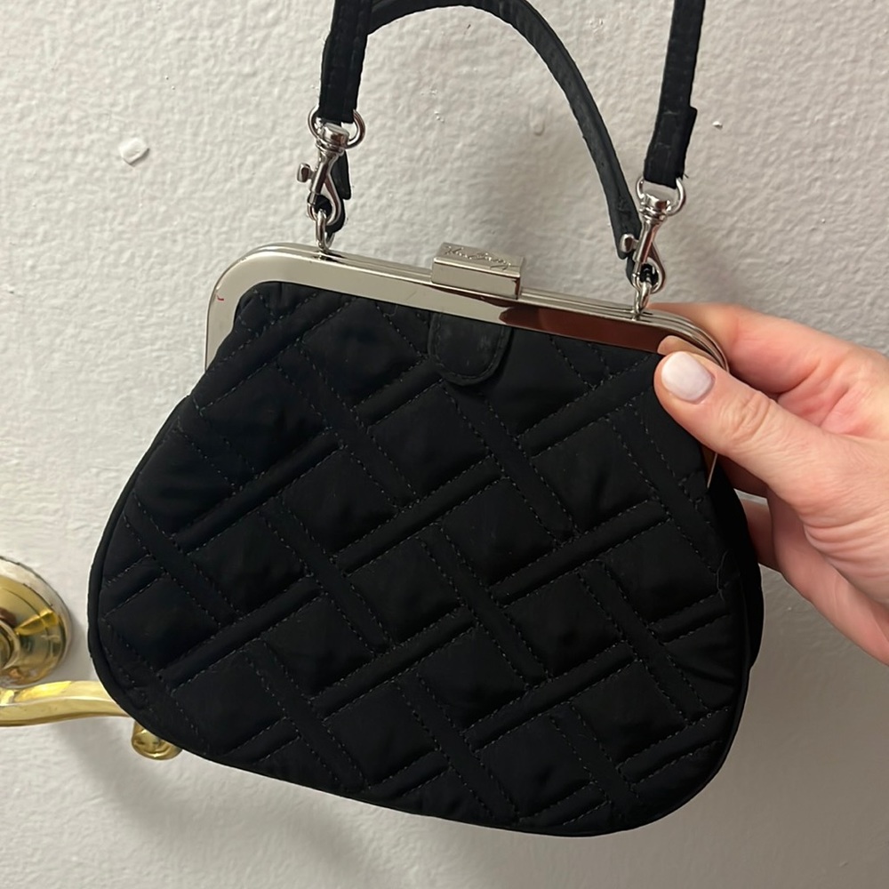 Vera Bradley Black Quilted Handbag
